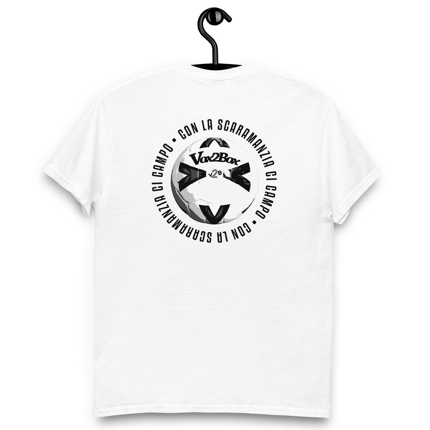 T-Shirt Scaramanzia BACK - Bianca