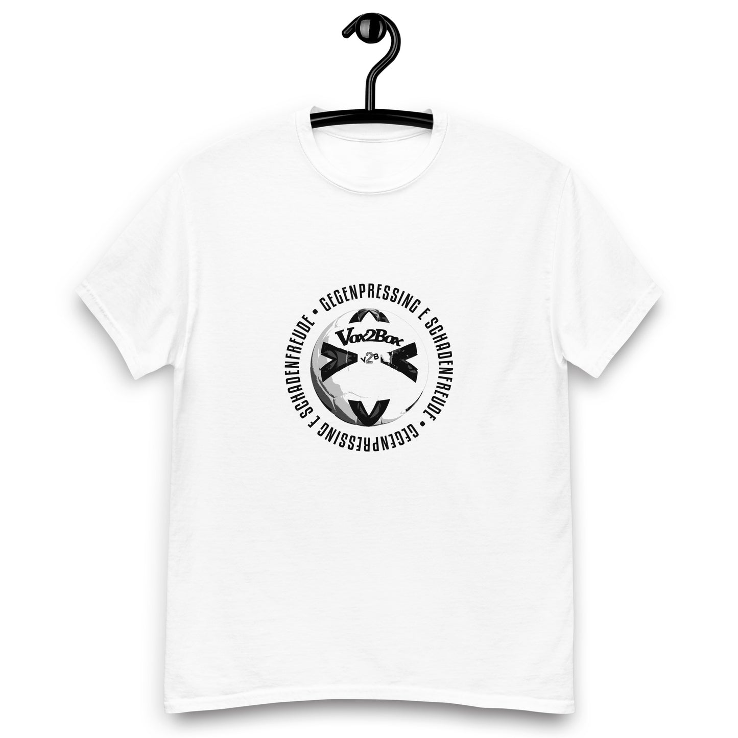 T-Shirt Gegenpressing FRONT - Bianca