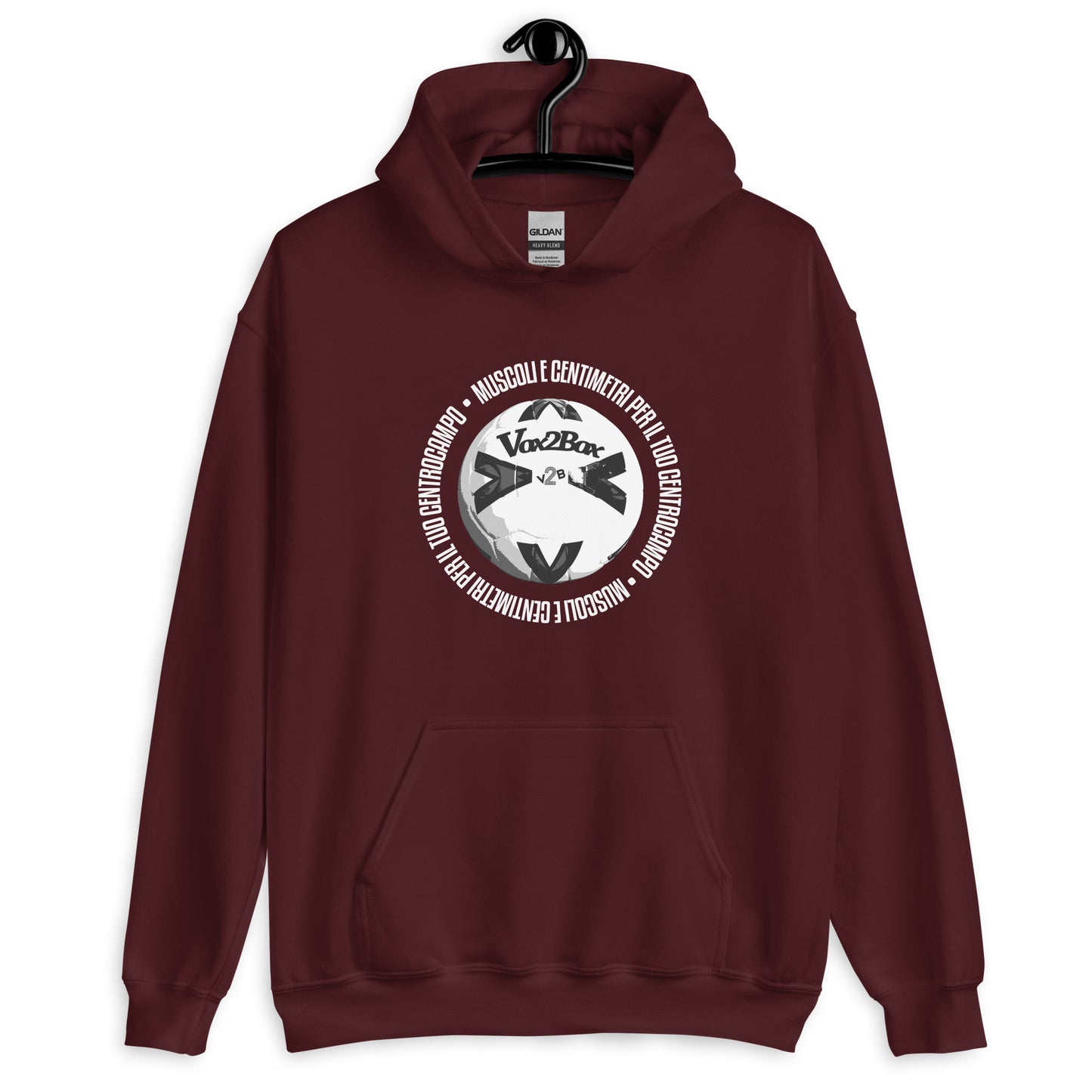 Felpa con Cappuccio Muscoli Centimetri