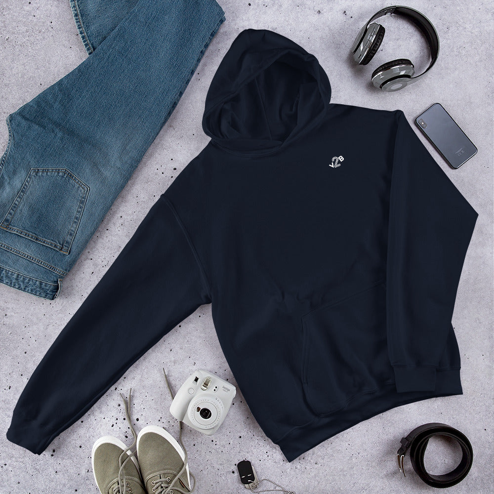 Felpa con Cappuccio Logo V2B