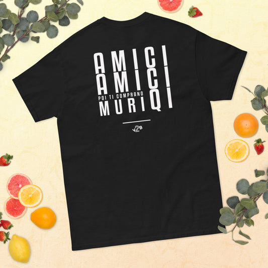 T-Shirt Amici Muriqi BACK - Nera